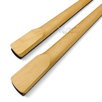 Manche de guitare basse électrique JB 4 cordes de 14 pouces, 20 frettes, à visser, en érable canadien satiné, avec touche en palissandre