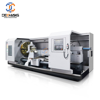 Tour CNC robuste CK61220G, centre de tournage horizontal haute rigidité pour l'usinage d'obus de grande diamètre