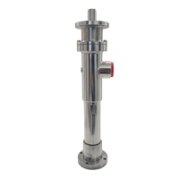 Pompe de distribution de mesure à vis unique de type mini, conception sanitaire