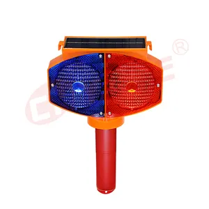 Feux de signalisation solaires à LED clignotants à haute intensité Voyant de <span class=keywords><strong>s</strong></span>écurité Cone <span class=keywords><strong>Light</strong></span> Barricade <span class=keywords><strong>Light</strong></span> - Product Image 1
