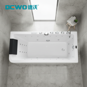 Meilleure baignoire autoportante moderne en acrylique étanche avec jets d'air à remous pour une immersion relaxante, écologique pour appartement et usage <span class=keywords><strong>extérieur</strong></span> - Product Image 3