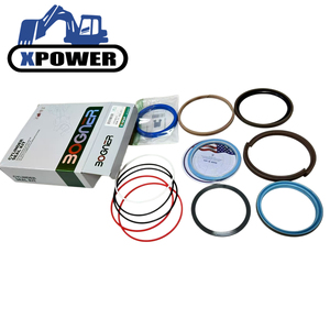 Nuevo kit de sellos de cilindro hidráulico XPower 190-8900 244-8461 para reparación de sellos de aceite de excavadora de orugas E320C/E320D - Product Image 4