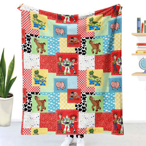 Wholesale Soft Cozy Warm Blanket Cartoon Cute character <strong>Anime</strong> Kids Baby Plush Throws Polyester Travel Sofa <strong>Bed</strong> werable Blankets - Product Image 4