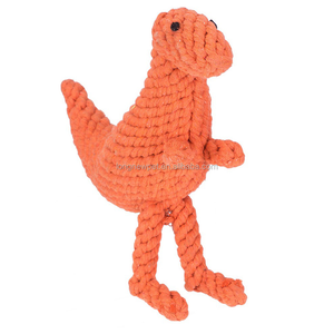 Özelleştirilmiş hayvan halat köpek dişleri oynamak yumuşak ve dayanıklı yıkılmaz fil türkiye Hippo dinozor yunus köpek oyuncak - Product Image 1