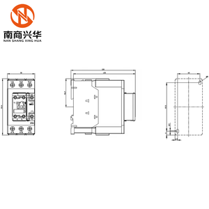 Siemens คอนแทคเตอร์3เฟสซิเรียส3RT20381NB30 3ขั้วของแท้ใหม่3RT2038-1NB30 80A - Product Image 5
