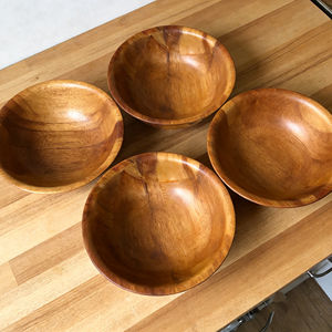 Tazones Redondos de Bambú, Ligeros, Sostenibles, Ecológicos, Artesanías, Logotipo Personalizado para Ensaladas, Sopas, Vajilla para el Hogar, Hotel - Product Image 3