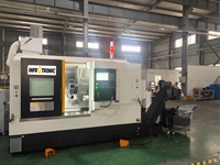 Centre d'usinage CNC à double broche de haute précision avec axe Y pour la production de pièces complexes légères