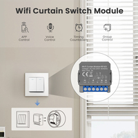 Avatto Tuya Wifi Smart DIY Module de commutateur de rideau Commutateur de relais Wifi avec Tuya 1 commutateur intelligent de rideau de gang
