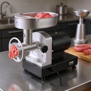 Picadora de Carne Eléctrica Vevor, 6 Libras por Minuto, Alta Eficiencia, Picadora Comercial, Máquina para Hacer Salchichas - Product Image 2