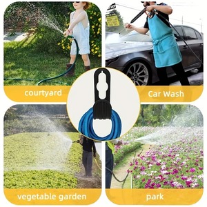 <b>Garden</b> Wall Mount Tap Hose Organizer Water Pipe Reel Rack Agriculture Water Pipe Reel Racks Convenient Water Hose <b>Hooks</b> - Product Image 4