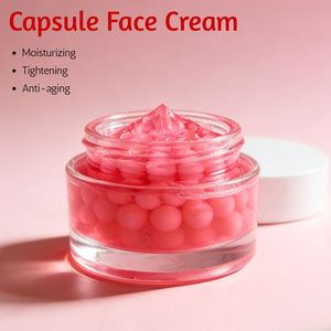 Capsules d'huile pour le visage raffermissantes et éclaircissantes à la vitamine C de luxe, crème pour le visage pour peaux sensibles - Product Image 1