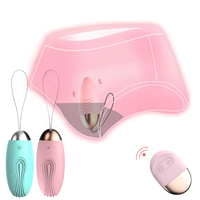 Vibrateur portable pour femmes, télécommande sans fil, étanche IPX7, rechargeable par USB, 10 fréquences, 50 dB de bruit, clitoris, point G