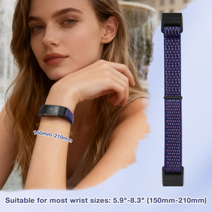 Vente directe d'usine, bracelet de <span class=keywords><strong>montre</strong></span> <span class=keywords><strong>en</strong></span> nylon sport pour <span class=keywords><strong>Fitbit</strong></span> Charge 2, bracelet de remplacement pour hommes et femmes - Product Image 4