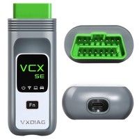 Herramienta de escaneo USB OBD2 tipo C VXDIAG VCX SE 6154 DOIP UDS Protocolo Programación de clave de codificación en línea con software V23 opcional