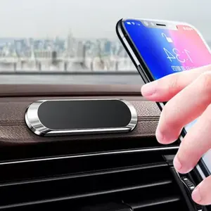 OEM Universal Metal Strip-Type Magnetic Mini Mobile Cell Phone Car Air Vent Locking GPS Holder Adjustable Mount Manufacturer