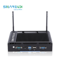 Mini-ordinateur Routeur Pare-feu Pfsense 2026 sans ventilateur, processeur Intel Core i3/i5/i7, DDR4, double cœur, 6 ports Ethernet Intel Gigabit, 2 ports COM - En stock