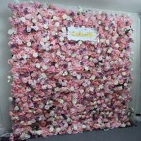 Nouvelle forêt Design Nature mur vert printemps Style Flowerwall diverses plantes 5d mur floral fond de mariage avec feuillage vert