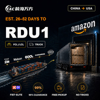 Agente de Envíos C&C Global RDU1 FBA FTL LTL, 4851 Jones Sausage Rd GARNER NC 27529, Envío Marítimo DDP LCL 30% Más Rápido, China-Estados Unidos
