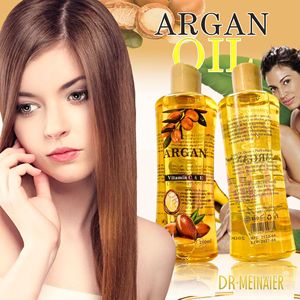 Moroccan olio di Argan per il viso e il corpo Skincare massaggio liscio per la cura dei capelli olio essenziale di olio vegetale 200ml - Product Image 2