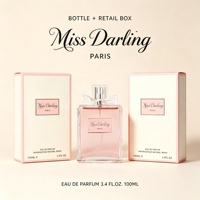 LOVALI OEM ODM Parfum EDP 100ML pour Femme, Longue Durée 24H, Dropshipping, Notes Florales Fraîches de Pivoine, Musc, Rose et Patchouli