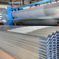 Vente chaude, prix bas, tôle d'acier galvanisée ondulée, acier PPGI trempé, revêtement en zinc 60g, tôle de toiture de haute qualité
