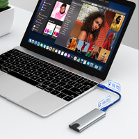 Slim portátil tipo C Entrada de velocidad rápida de aluminio M.2 NVME 128GB 256GB 512GB 1TB disco de estado sólido SSD para teléfono móvil portátil