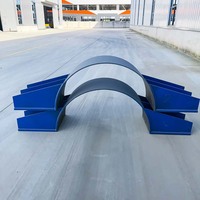 Fixations de coffrage réglables en acier au carbone, assemblage modulaire sans soudure pour la construction de piliers, de capots et de poutres