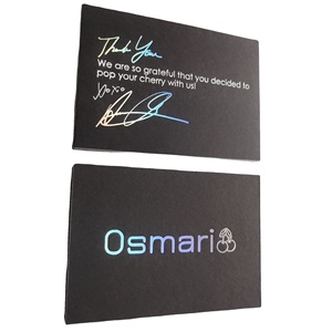 Tarjetas personalizadas de lujo, tarjetas de visita holográficas de estampado de aluminio arcoíris, sin letras - Product Image 1