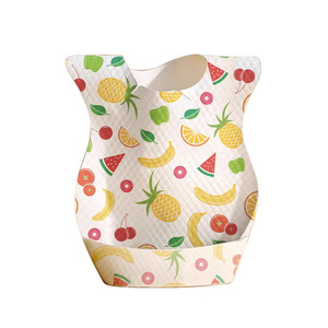 Cute Design Cartoon Printed <strong>Disposable</strong> Cotton <strong>Bib</strong> for Children Hot Selling Organic Cotton Baby <strong>Bib</strong> for Feeding Child - Product Image 4