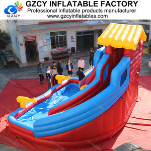 2024 nóng bán giấy chứng nhận <span class=keywords><strong>CE</strong></span> thương mại cấp Inflatable sân sau đôi Lane trượt cho tùy chỉnh - Product Image 3