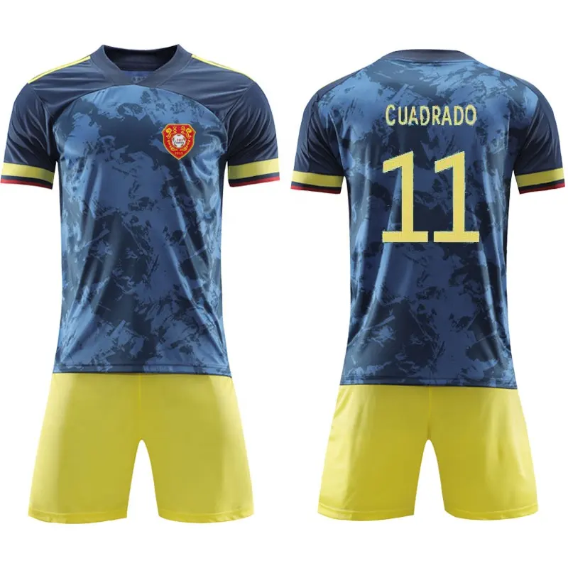 2021 el equipo nacional de fútbol calidad superior Jersey Futbol Camiseta entregar a Colombia