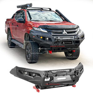 ADI OFF ROAD 4x4 <span class=keywords><strong>camioneta</strong></span> de acero de alta calidad parachoques trasero parachoques delantero bull bar para <span class=keywords><strong>TRITON</strong></span> L200 2019 2020 2021 2022 - Product Image 2