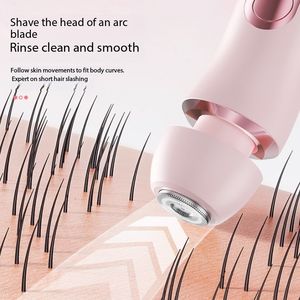 Depiladora Eléctrica Inalámbrica para Mujer, Recortadora de Bikini, Depiladora Facial, Depilación Indolora para Piernas y Cuerpo, Portátil, Digital - Product Image 3