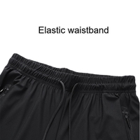 Pantalon de sport droit pour homme, respirant, écologique, léger, élastique, anti-plis, séchage rapide, long – Fournisseur d'usine
