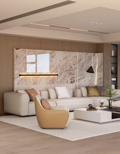 天然大理石ルカギン暖炉（室内装飾用） - Product Image 6