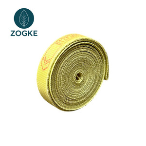 Cinta de garnitura amarilla ignífuga de 25 mm x 3200 m, gasa de aramida y lino para máquina de liar cigarrillos MK8 MK9 - Product Image 1