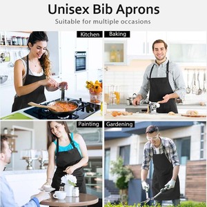 Tabliers <span class=keywords><strong>de</strong></span> cuisine en gros ongles <span class=keywords><strong>Salon</strong></span> Restaurant Bar uniformes tablier personnalisé <span class=keywords><strong>prix</strong></span> d'usine tablier - Product Image 5