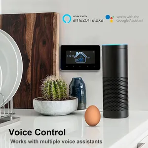 Thermostat intelligent WiFi Tuya pour le <span class=keywords><strong>chauffage</strong></span> électrique au sol et à l'eau <span class=keywords><strong>Design</strong></span> moderne avec écran LCD ABS et PC pour hôtels et chambres - Product Image 5