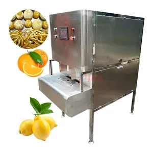 Máquina industrial grande elétrica para descascar frutas, descascador rápido de limão, aplicado em manga, laranja, novo produto IKE, fornecido com 1 conjunto