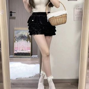 Women's Milky White Bow Mid Calf Slouch <b>Socks</b> <b>Breathable</b> Polyester Solid Color Sweat Absorbing Youth Style - Product Image 1