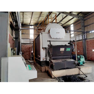 Caldera de Vapor Industrial de Biomasa con Cadena de Rejillas, Certificada CE, del Fabricante Chino DZL, Ahorro de Energía para Teñido Textil - Product Image 5