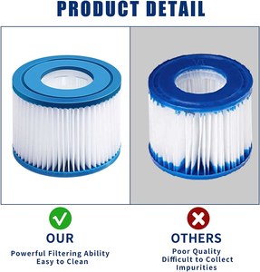 <span class=keywords><strong>Filtre</strong></span> de piscine de remplacement à cartouche <span class=keywords><strong>VI</strong></span> pour la filtration des spas et des spas - Product Image 3
