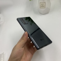 Teléfono Inteligente LG WING 5G Original al por Mayor, Pantalla P-OLED Giratoria de 8+256 GB, Teléfonos Móviles Usados