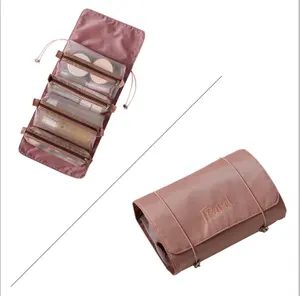 2022 Portable Outdoor travel makeup organizer bag Large Capacity 4 in 1 cosmetic bags Waterproof Hanging Toiletry storage bag
