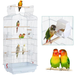 Parkit perjalanan hewan peliharaan kandang burung kandang burung kandang burung luar ruangan besar untuk cinta burung Budgie merpati - Product Image 1