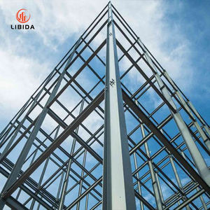 शॉपिंग मॉल के लिए उच्च गुणवत्ता वाले अनुकूलित आधुनिक डिजाइन बहु-मंजिला स्टील संरचना भवन - Product Image 6