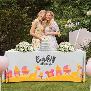 Manteles Multicolores de Estilo Moderno Personalizados, Impresiones de Logotipos Coloridos, para Fiestas Familiares, Hoteles, Exposiciones, Publicidad - Product Image 6