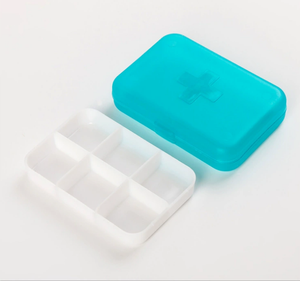 Pill <b>Box</b> Travel Pill Organizer Moisture Proof Portable Medicine Case Sustainable & Durable Pill <b>Storage</b> for Daily & Travel Use - Product Image 3