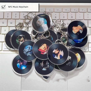 Tùy chỉnh <span class=keywords><strong>in</strong></span> Acrylic không thấm nước lập trình DIY <span class=keywords><strong>NFC</strong></span> tay <span class=keywords><strong>tag</strong></span> âm nhạc Keychain truy cập - Product Image 6