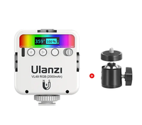Ulanzi VL49 Mini lumière vidéo LED RGB 2700K-9000K sur caméra lumière de remplissage photographie éclairage poche en direct Tiktok Vlog lampe